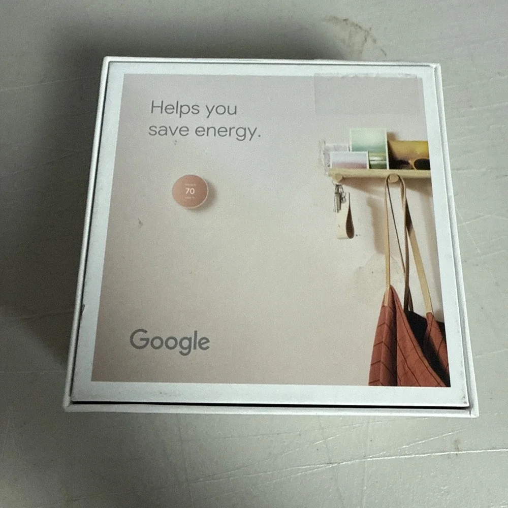 Google Nest Smart Thermostat, Sand - GA02082-US